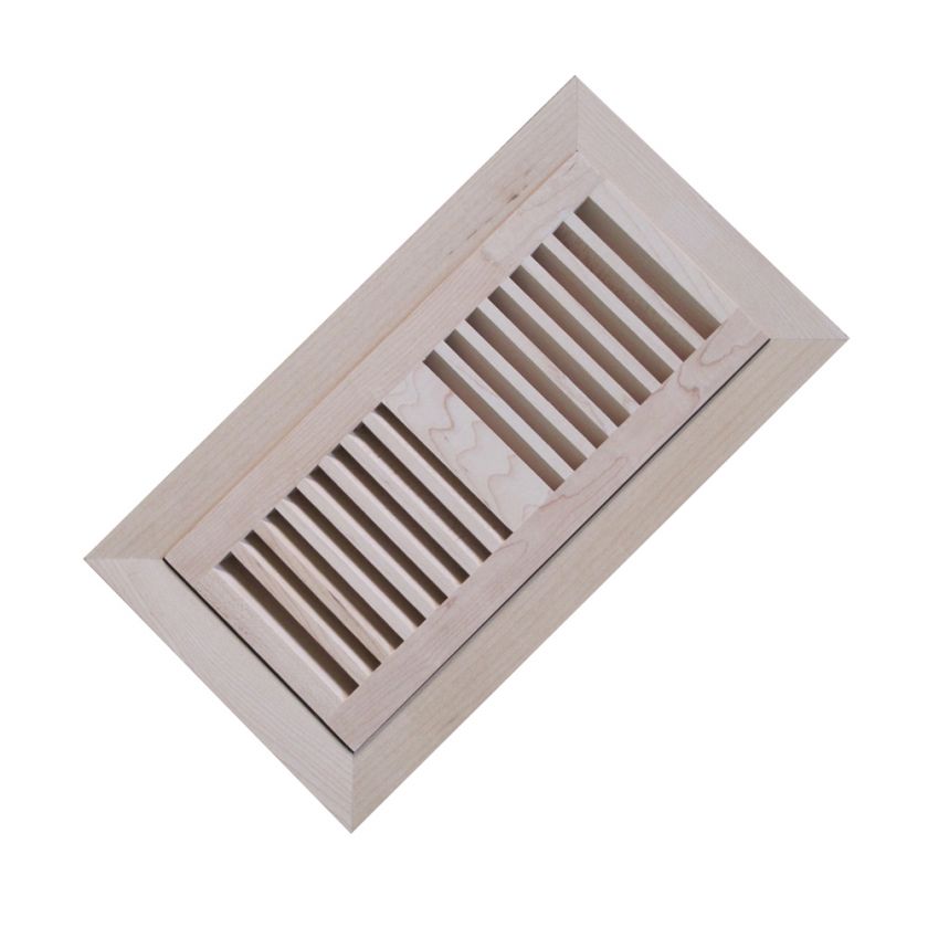 4x10 HICKORY FLUSH MOUNT FLOOR VENT REGISTER  