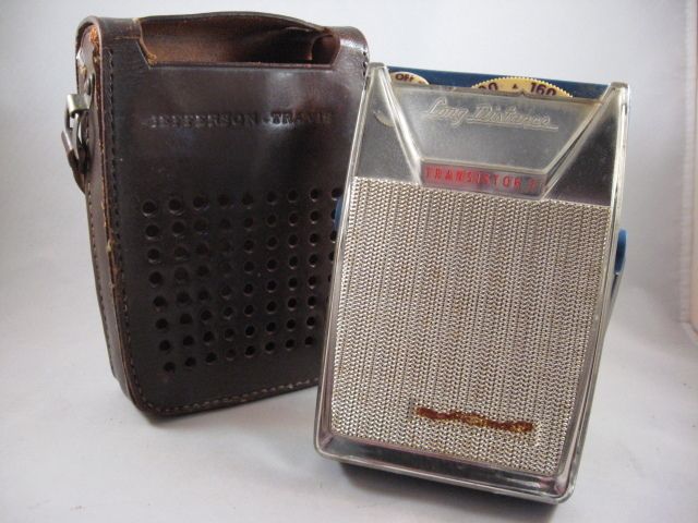 Rare Vintage Jefferson Travis JT G204 Transistor Radio  