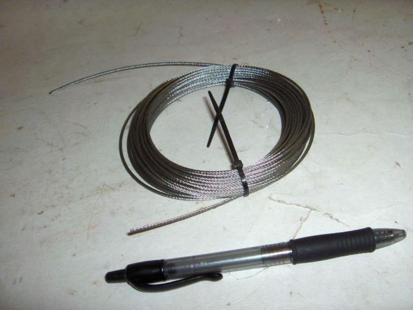 16 Stainless Steel 7 x 7 Aircraft Cable Wire Rope 50  