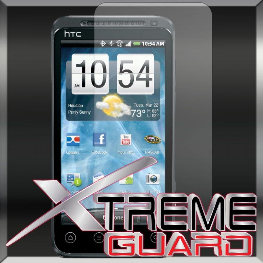 NEW XtremeGuard HTC EVO 3D LCD Screen Protector Shield  