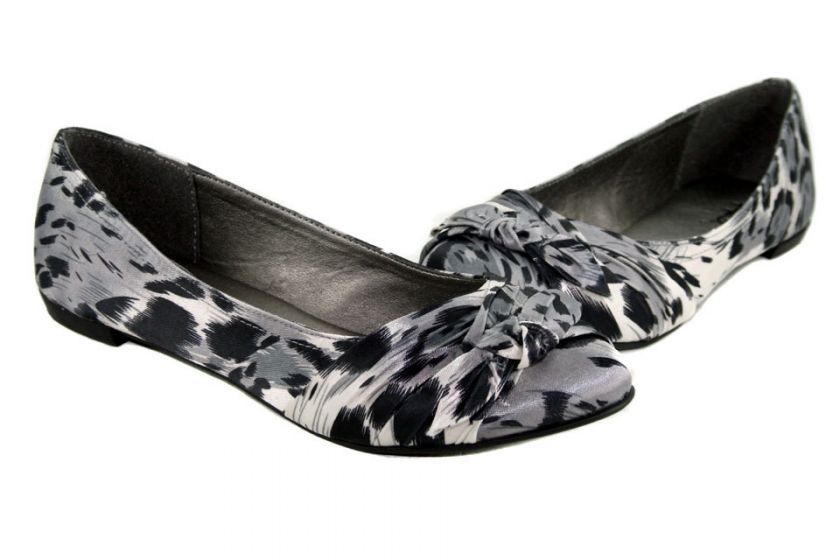 QUPID SALYA LEOPARD BALLET SYLE SLIP ON FLATS SALYA BK CA WOMENS 