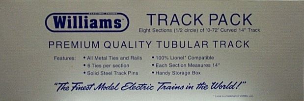 Williams O 72 14 Curved Train Track 8 Pack 1/2 Circle  