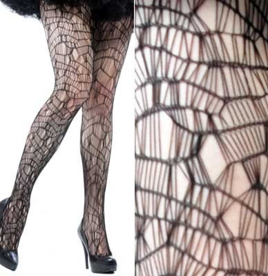 Lip Service Ripped Fishnet Tights Pantyhose Stockings  