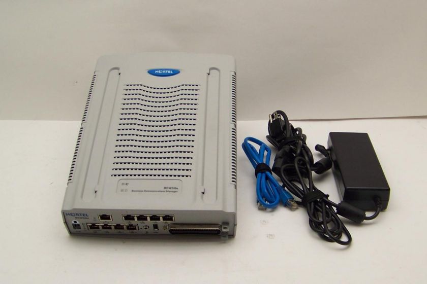 Nortel BCM50e VoIP Phone System NT9T6501E5 Base Unit / Router  