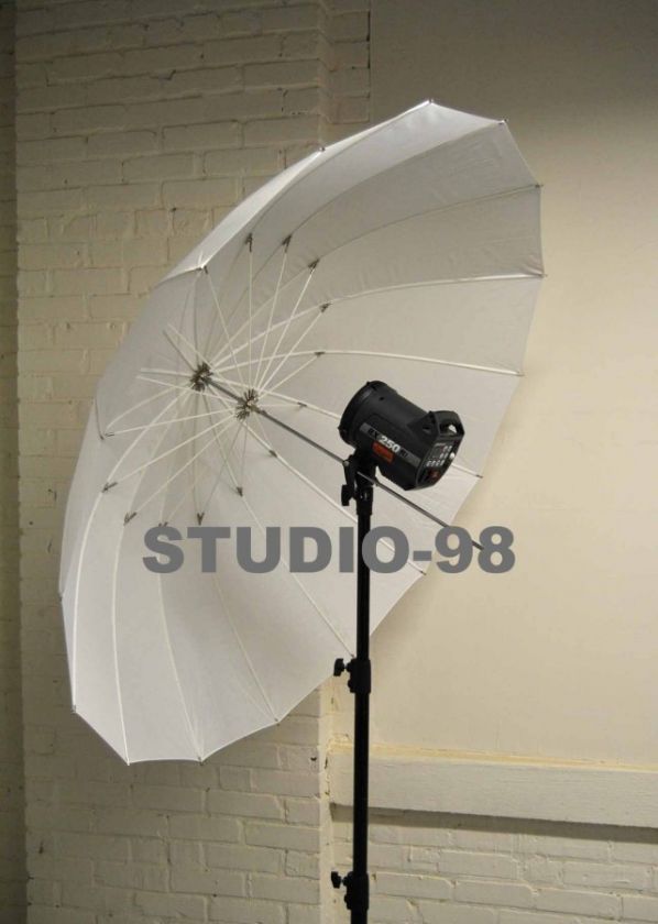 PARABOLIC UMBRELLA 67 ARC 60 FRONT WHITE SHOOT THRU  