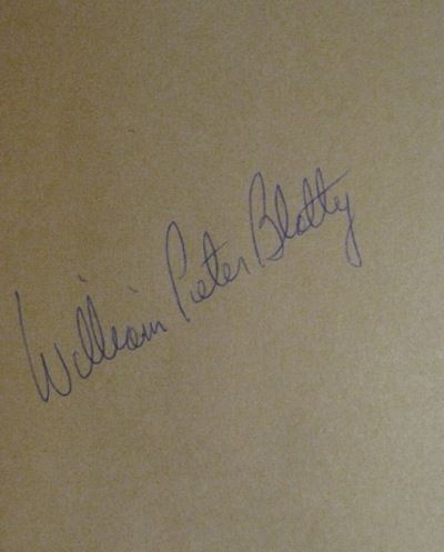 WILLIAM PETER BLATTY   Exorcist   SIGNED 1ST EDITION  