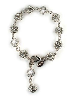 Jennifer Lopez Pave Ball Bracelet ~ Steve Sasco Designs  