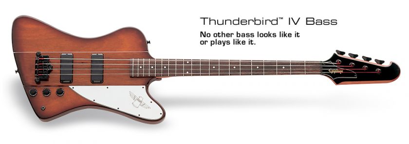   BIRD IV   ELECTRIC BASS   THUNDERBIRD   VINTAGE SUNBURST    