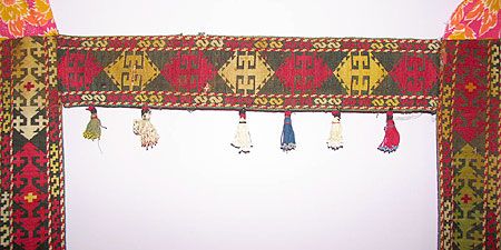 Uzbekistan Handmade Ornament for Door BOLIDAR # 6274  