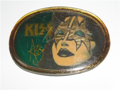 KISS   1977 Pacifica Belt Buckle  ACE FREHLEY  AUCOIN / VINTAGE 