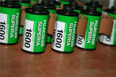 FUJICOLOR Superia 1600 Film Color Print 36exp. 20 Rolls  