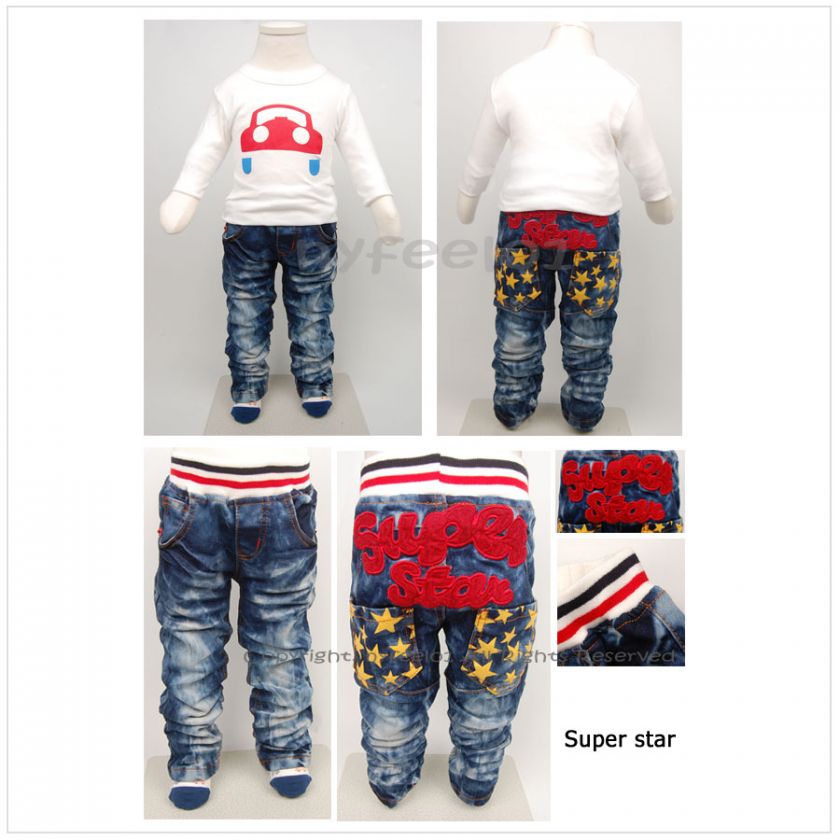 NYfeel01] ☆Superstar☆New Kids jeans Denim 2T 3T 4T 5T 6T 7T Boys 