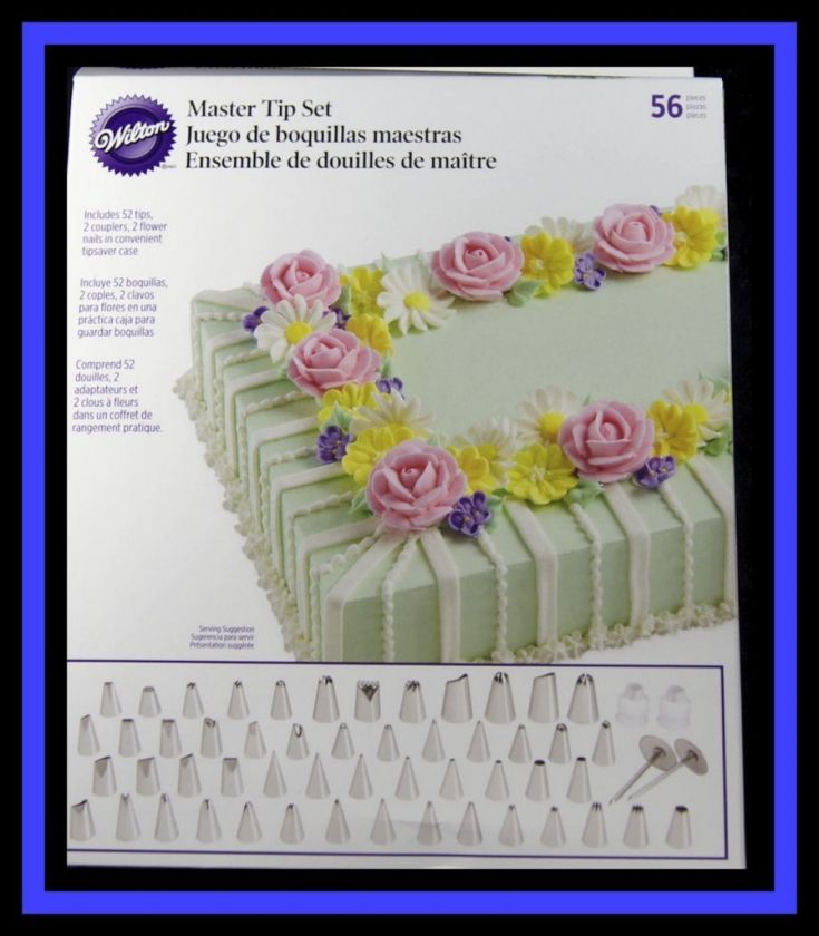 NEW Wilton ***MASTER TIP SET 55 pcs*** NIP 7778  