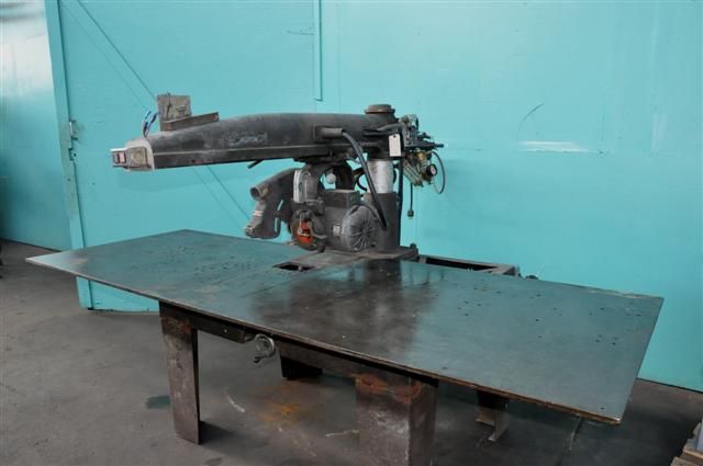 DEWALT METAL CUTTING 16 RADIAL ARM SAW 5 HP, AS IS  