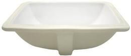 Deco Lav 1402 CWH 1402 Undermount Ceramic White  