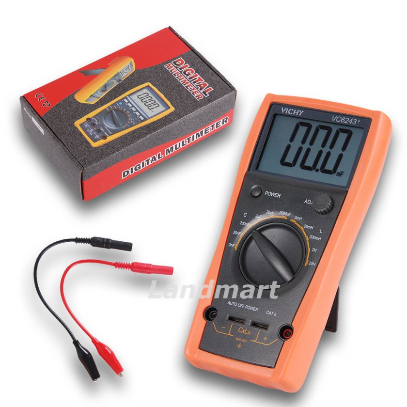 VC6243 Inductance Meter Capacitance Tester Multimeter  