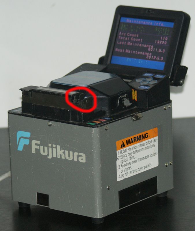 Used Fujikura FSM 40S Fusion splicer  