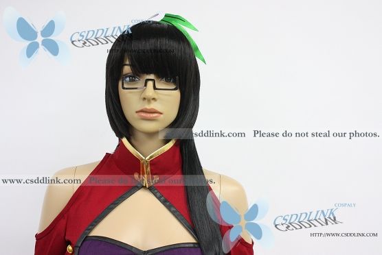 Blazblue Litchi Faye Ling Cosplay Wig Costume  