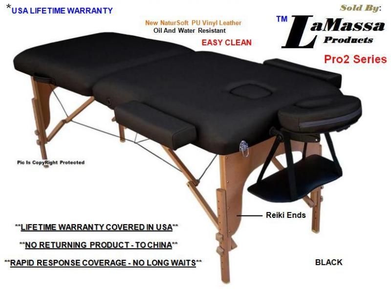 Lamassa Massage Table $101.00 New Bed Spa Portable 2kX  