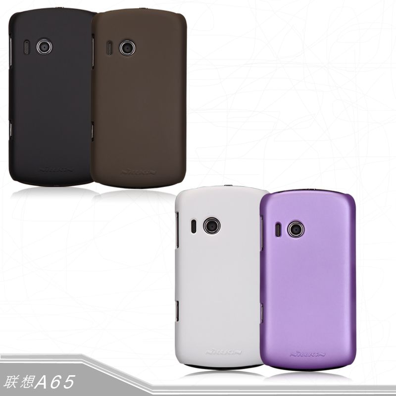 Brand New Lenovo A65 Hard Mobile Case w/ Screen Protector, 4 color 