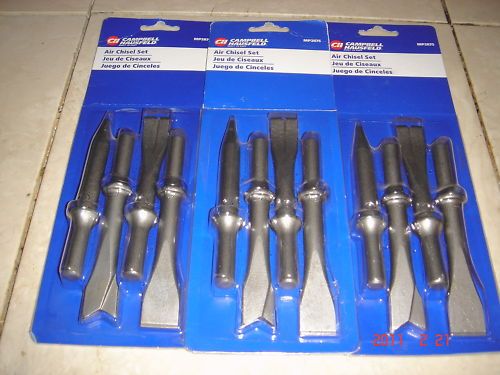 12pc (3X4) AIR CHISEL HAMMER SET PUNCH SPLITTER  