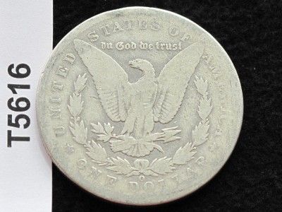 1897 O MORGAN SILVER DOLLAR U. S. COIN LOT T5616  