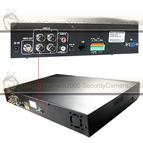 CH CCTV Camera Video H.264 DVR Recorder 3G Mobile phone remote 