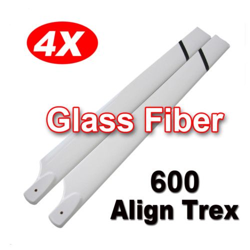 4X 600mm Main Blade RC Align Trex 600 600CF Helicopter  