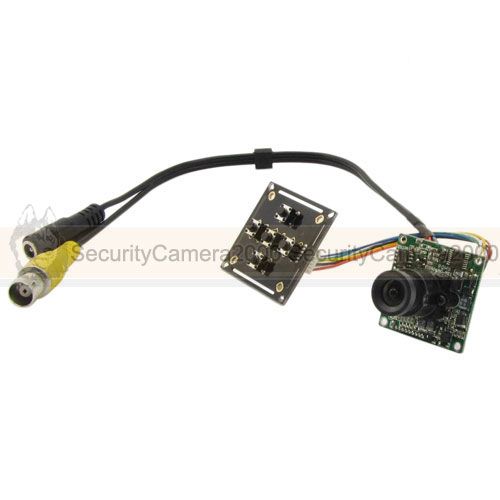 540TVL SONY CCD Chipset Color Board Video Camera for Security OSD