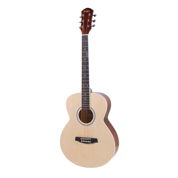 40 (Full Size) Concert Acoustic Guitar ~Natural Wood  