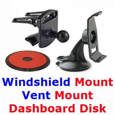 Car Suction Windshield Mount+Holder for Garmin Nuvi GPS 200w 205w 250w 