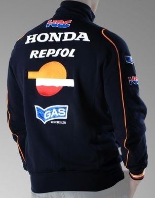 Genuine Honda Mens Gerrard Coll. Repsol Stretch Fleece  