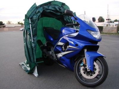   MOTORCYCLE SPORT DIRT BIKE TENT PORTABLE STORAGE SHED SHELTER COVER