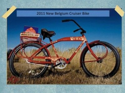 2011 NEW BELGIUM BREWING 20TH ANNIVERSARY CRUISER BIKE NEW FAT TIRE 