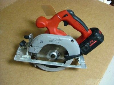   20 18 Volt Circular Saw with 18v 2.4Amp Hour Battery ~Cordless  