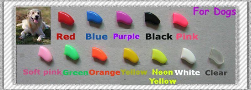 Soft Nail Caps For Dog Claws * PAWS OFF * USA SELLER  