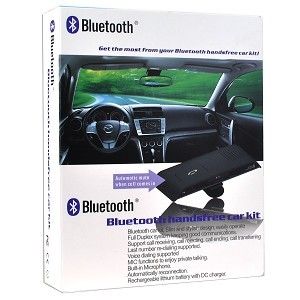 Bluetooth v2.0 Hands Free Car Visor Kit w/Text to Speec  