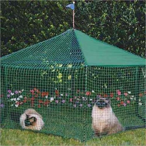 NEW CAT KITTY PUPPY PREMIUM OUTDOOR GAZEBO PLAYHOUSE ENCLOSURE PLAY 