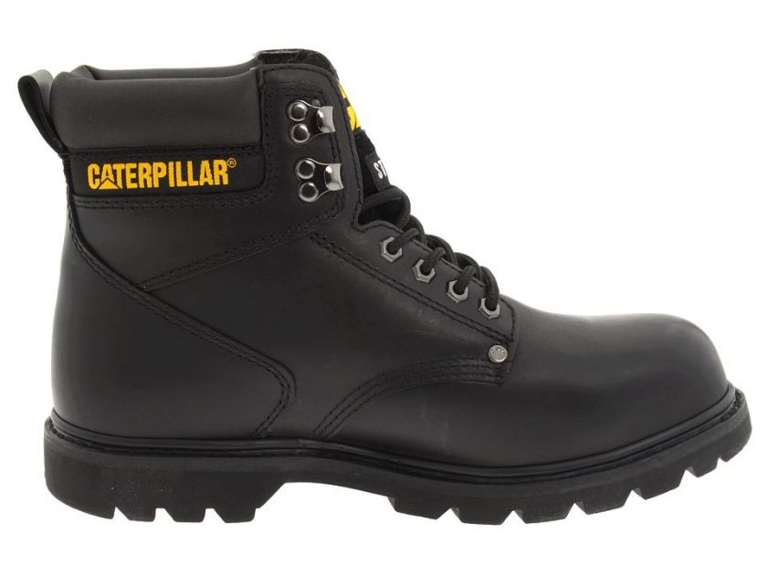 CATERPILLAR SECOND SHIFT Black P89135 Steel Toe Men 12  