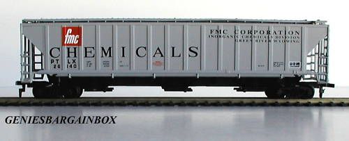 HO Train Trains FMC CHEMICALS 54 Covered Hopper IHC  