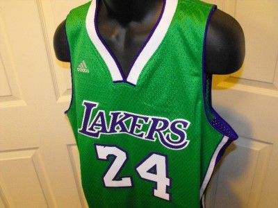   Bryant LA Lakers MEDIUM M +2 Adidas SWINGMAN Sewn Jersey 4XX  