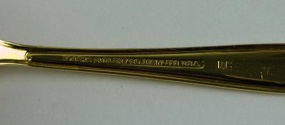 Rogers Intl American Golden Heritage Teaspoons  