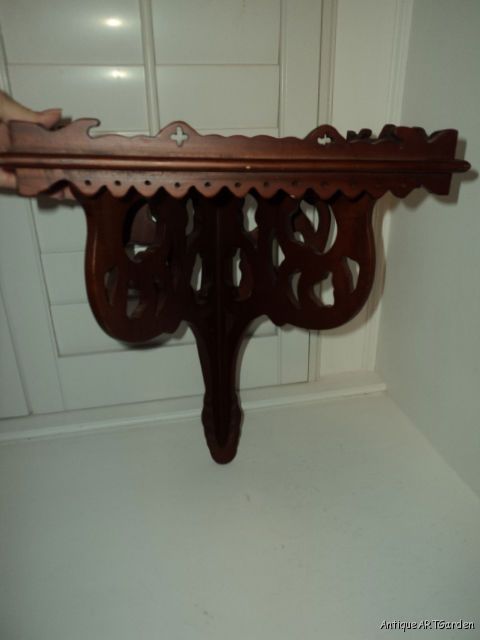 VINTAGE Large Decorative WALL Shelves from CHURCH Cross  