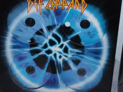 DEF LEPPARD Limited Edition CD Singles UK Collectors Box Lets Get 