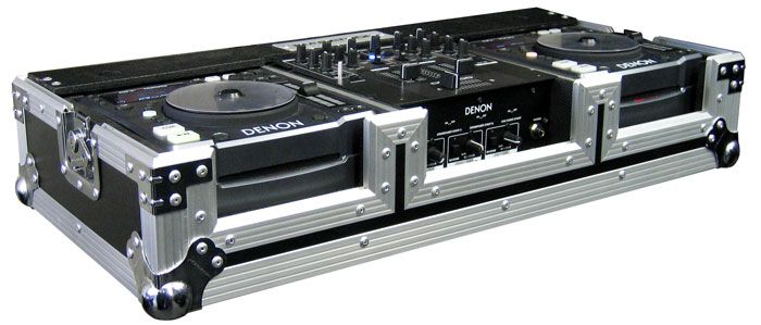 Perfect fit for 2 x denon dn s1000 plus denon dn x100 mixer or the new 