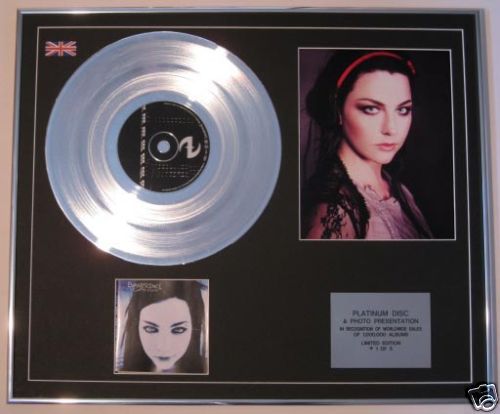 EVANESCENCE   CD Platinum Disc+Photo  FALLEN  