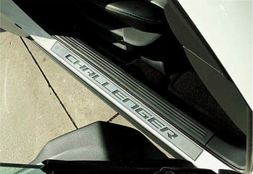 2008 2010 DODGE CHALLENGER MOPAR OEM DOOR SILL GUARDS  