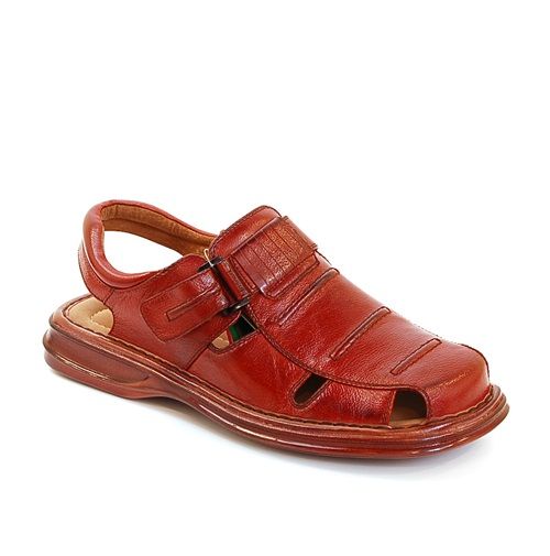 Mens Leather Fisherman Sandals