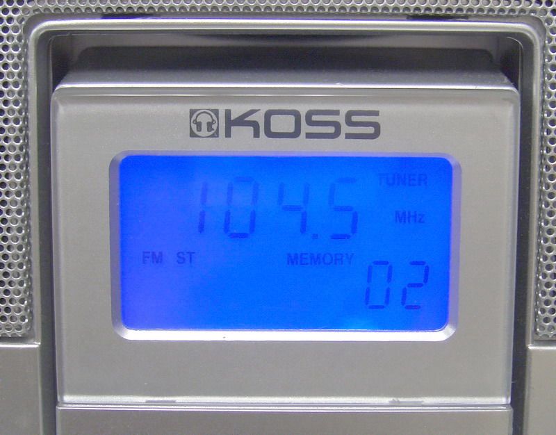 KOSS 2.1 FLAT SPEAKER CD MINI HI FI KS3370 2   Works   