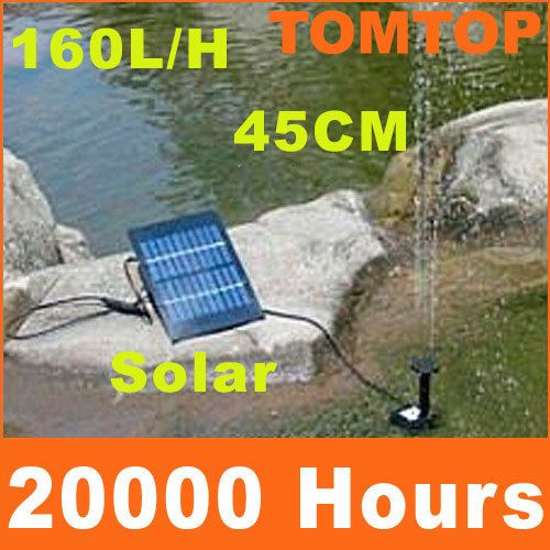 Solar Brushless Water Pump For Pond Rockery Fountain A  